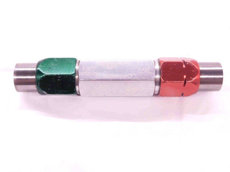 1.0170 & 1.0200 PIN PLUG GAGE GO NO GO 1.0156 +.0014 1 1/64 26 mm 1.017 1.020 - EA0860CT4
