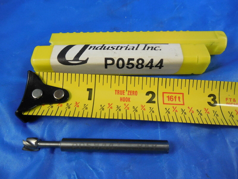 COLORADO IND. P05844 3/16 DIA .200 LOC 2" OAL 4 FLUTE SOLID CARBIDE END MILL