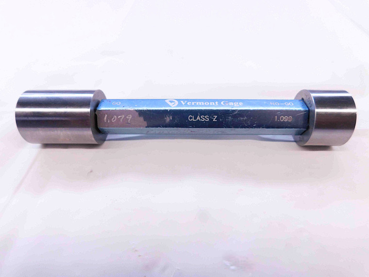 1.0790 & 1.0990 CL Z PIN PLUG GAGE GO NO GO 1.0781 +.0009 1 5/64 28 1.079 1.099 - NS0068CT4