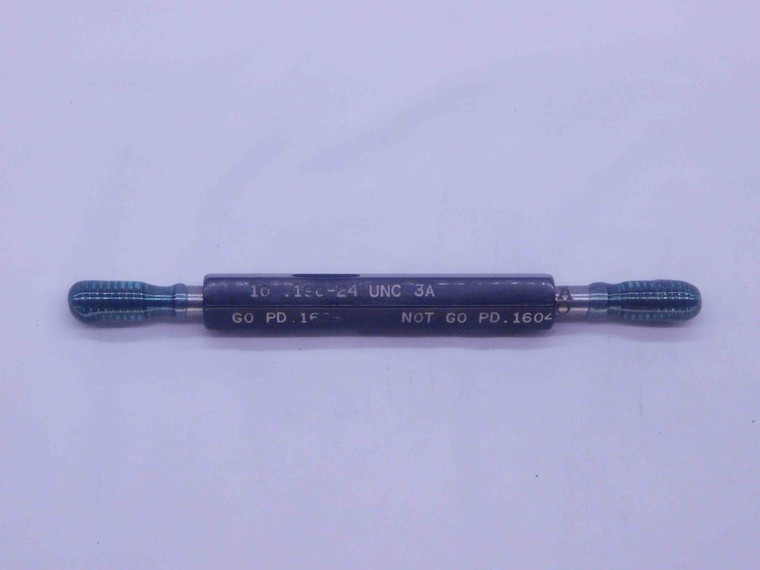 10 24 UNC 3A SET THREAD PLUG GAGE #10 .190 .1900 GO NO GO P.D.'S = .1629 & .1604 - DW35818AG5