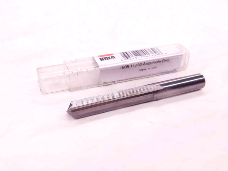 NEW IMCO 11/32 OD CARBIDE JOBBER TWIST DRILL BIT 41769 1 11/16 LOC 3" OAL .3437 - EA1051CE4