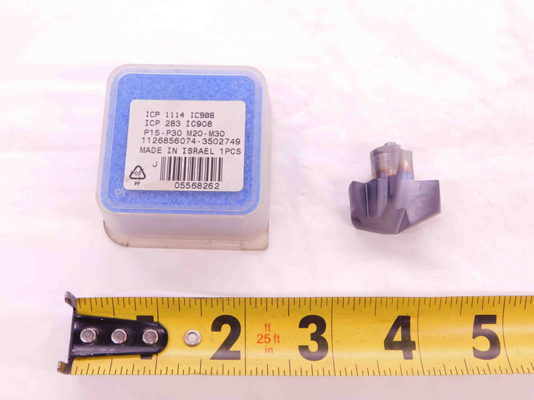 1pc NEW ISCAR ICP 1114 IC908 TiAlN COATED CARBIDE EXCHANGEABLE DRILL TIP INSERT - EA1062BL5