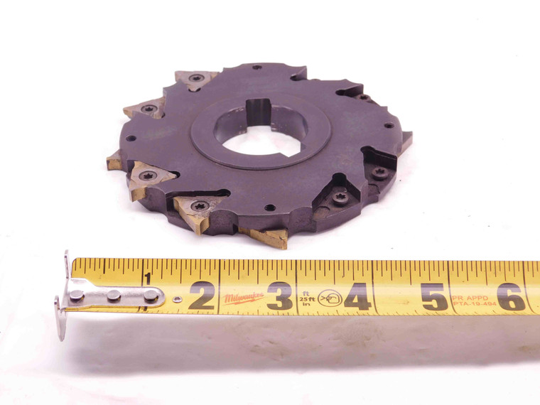 PH HORN 5" OD X 0.472 WIDTH INDEXABLE SIDE MILLING CUTTER U382500012 12 T - DM1210CG4