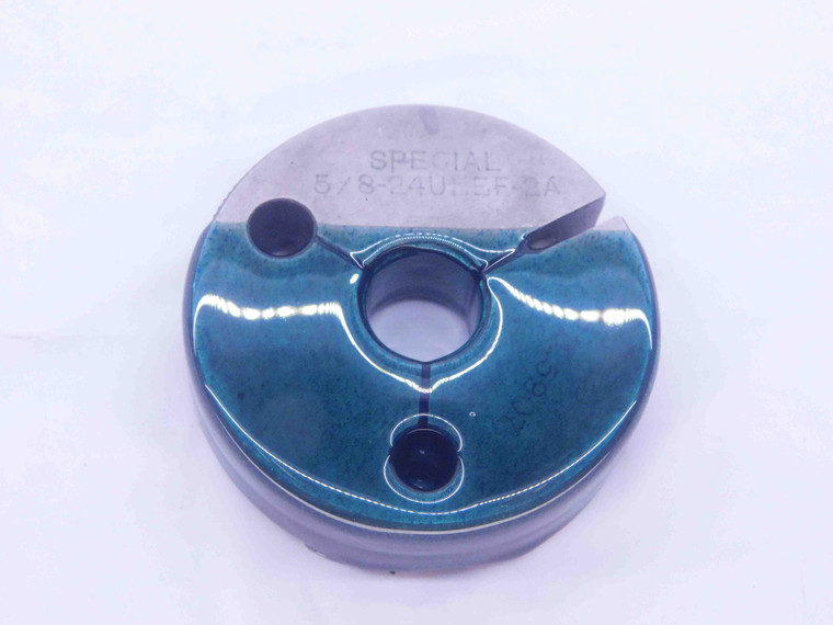 5/8 24 UNEF 2A SPECIAL THREAD RING GAGE .625 .6250 NO GO ONLY P.D. = .5907 CHECK - DW35955BY5