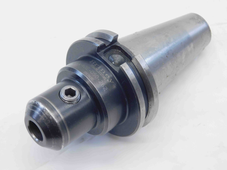 CAT40 BRINEY 1/2 I.D. SOLID END MILL TOOL HOLDER .5 2 5/8 PROJ. V40E-050-262 - EA1155CE4