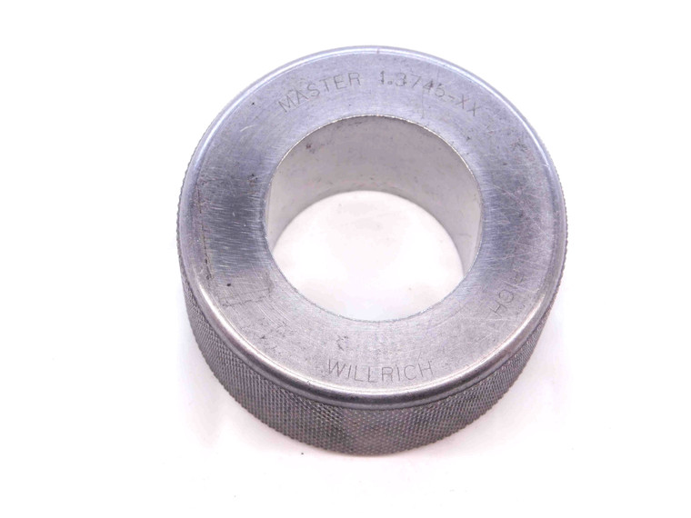 1.3745 CLASS XX MASTER PLAIN BORE RING GAGE 1.3750 -.0005 UNDERSIZE 1 3/8 35 mm - NS0198BR5