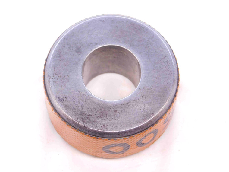 .7500 CLASS X MASTER PLAIN BORE RING GAGE ONSIZE 3/4 19 mm .750 INSPECTION CHECK - NS0216BR5