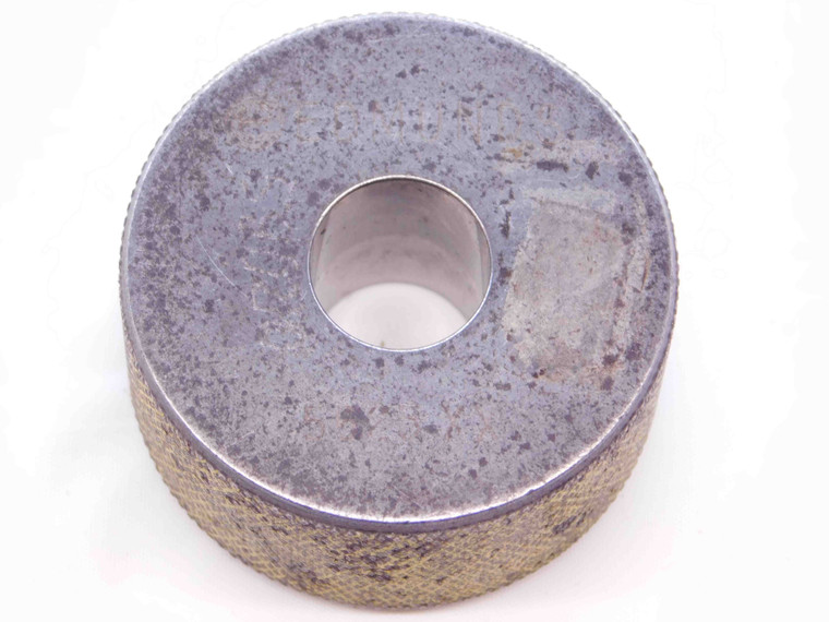 .5625 CLASS XX MASTER PLAIN BORE RING GAGE ONSIZE 9/16 14.288 mm INSPECTION - NS0234BR5