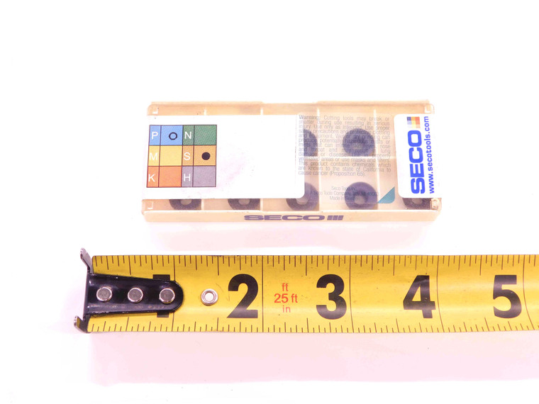 10pcs NEW SECO RDHT10T3M0T-M05 MS2500 TiCN & Al2O3 CARBIDE MILLING INSERTS - EA1280BL5