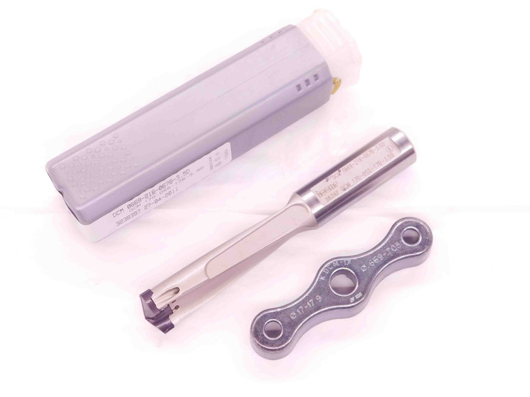 ISCAR .669 - .705 O.D. INDEXABLE DRILL DCM 0669-216-067B-3.5D 0.669 SHANK 2 FL - DM1526BM5