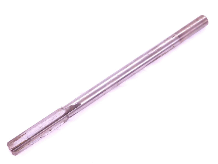 HANNIBAL 0.441 OD HSS CARBIDE TIPPED REAMER 4 FL .441 .4410 .4375 OVERSIZE CNC - DM1542BR5