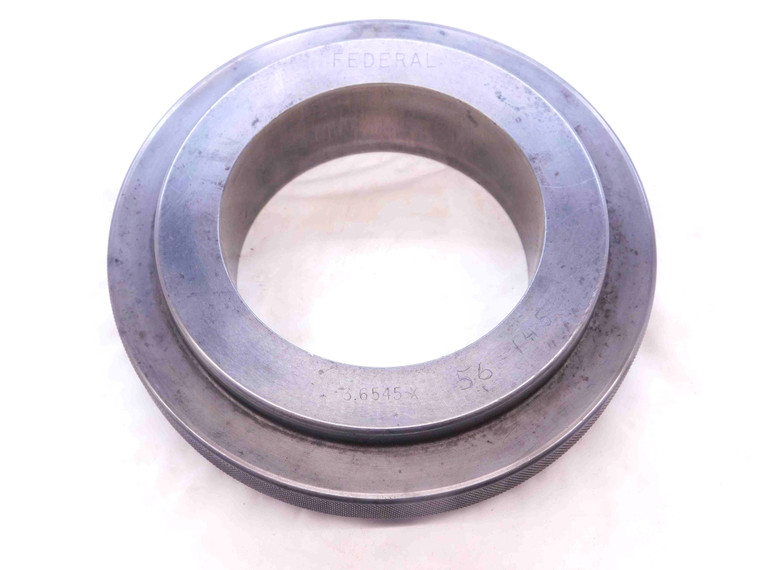 3.6545 CLASS X MASTER PLAIN BORE RING GAGE 3.6563 -.0018 UNDERSIZE 3 21/32 93 mm