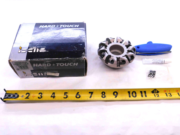 ISCAR 3" O.D. FACE MILL F45WG D3.0-10-1.0-FX-R08 1" PILOT HOLDS 10 INSERTS 3.0 - NS0600BM5