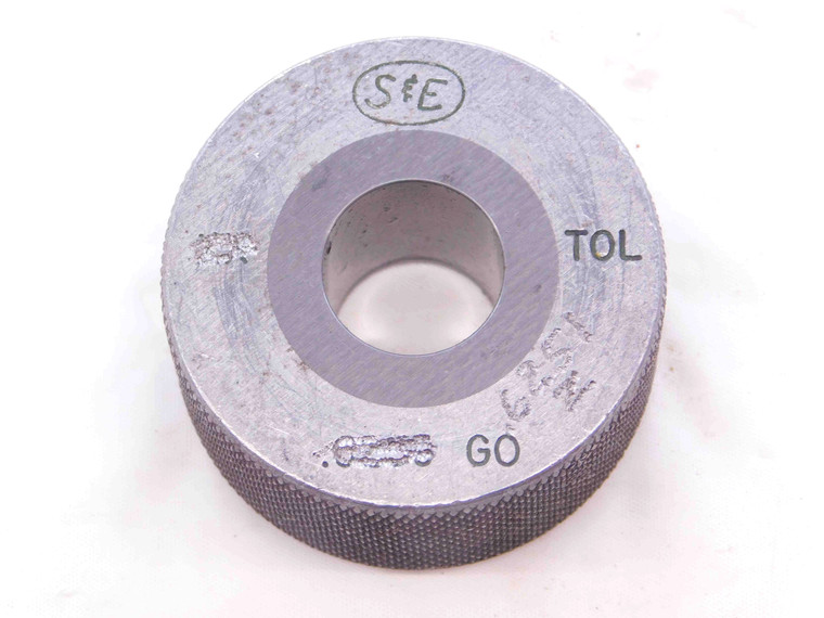 .6251 CL Z CARBIDE MASTER PLAIN BORE RING GAGE .6250 +.0001 OVERSIZE 5/8 16 mm - NS0715SLW