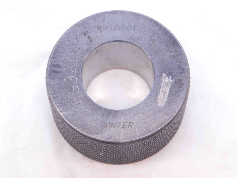 1.0607 MASTER PLAIN BORE RING GAGE 1.0625 -.0018 UNDERSIZE 1 1/16 27 mm CHECK - NS0717SLW