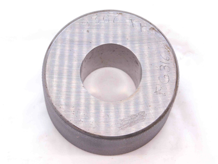 .9367 CL XX MASTER PLAIN BORE RING GAGE .9375 -.0008 UNDERSIZE 15/16 23.792 mm - NS0721SLW
