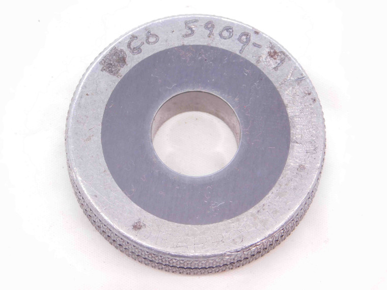 .5909 CL Y CARBIDE MASTER PLAIN BORE RING GAGE .5938 -.0029 19/32 15 mm CHECK - NS0756SLW