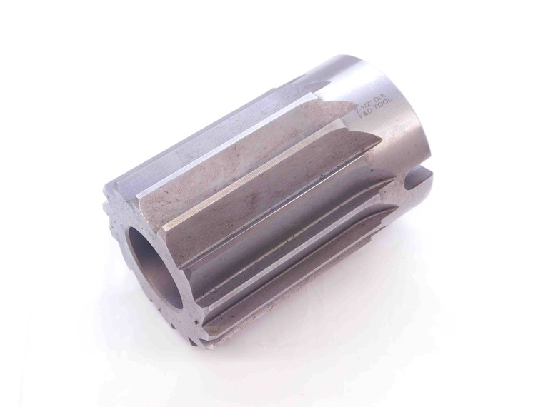 2 1/2 O.D. HSS SHELL REAMER FOR No. 9 ARBOR 14 FLUTE 2.5 ONSIZE CNC MILLING - NS0535CM4