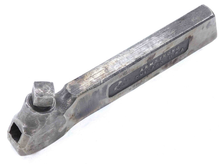 ARMSTRONG NO.2-S LATHE TURNING TOOL HOLDER 35/64 x 1 11/32 SHANK 25/64 BITS - DM1557AJ5