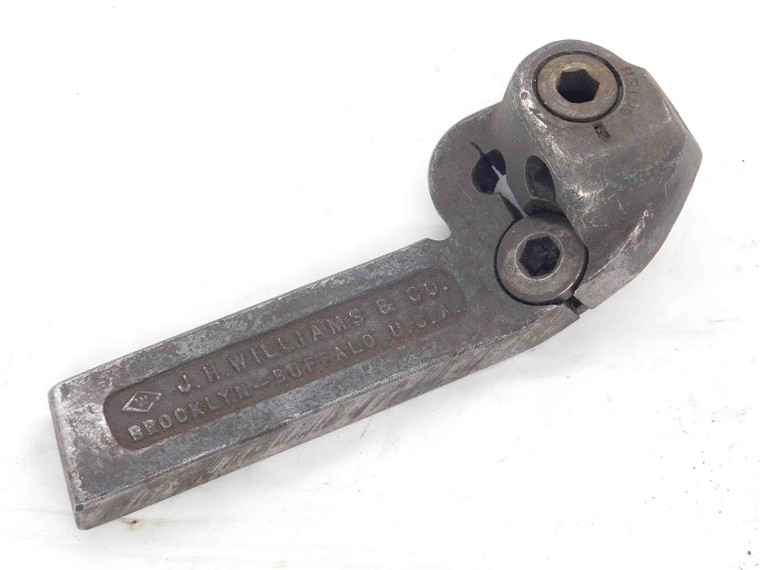 J.H.WILLIAMS NO.51 LATHE TURNING TOOL HOLDER 1/2 x 1 1/8 SHANK 19/64 SQUARE BITS - DM1571AJ5