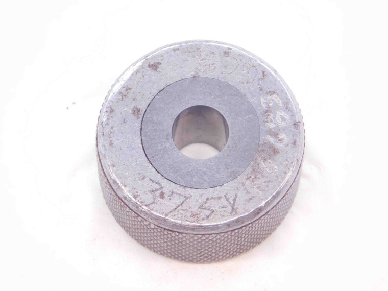 .3750 CLASS X CARBIDE MASTER PLAIN BORE RING GAGE ONSIZE 3/8 9.525 mm .375 CHECK - NS0774SLW