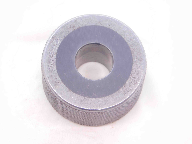 .4999 CL Y CARBIDE MASTER PLAIN BORE RING GAGE .5000 -.0001 1/2 12.697 mm CHECK - NS0802SLW