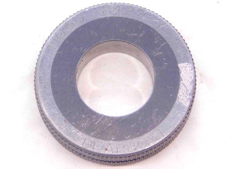 .8422 CL Y CARBIDE MASTER PLAIN BORE RING GAGE .8438 -.0016 27/32 21.392 mm - NS0805SLW