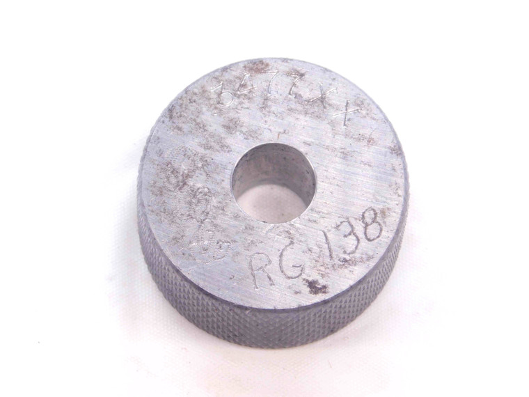 .3477 CLASS XX MASTER PLAIN BORE RING GAGE .3438 +.0039 OVERSIZE 11/32 9 mm - NS0850SLW