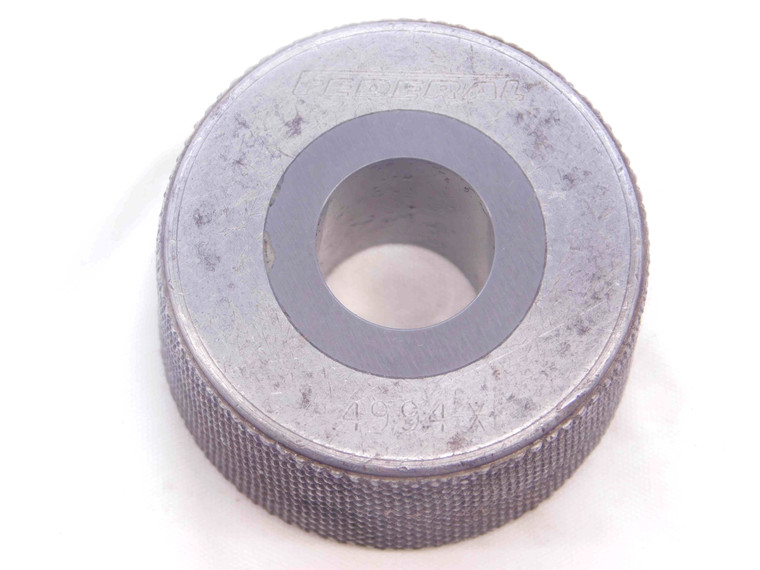 .4994 CL X CARBIDE MASTER PLAIN BORE RING GAGE .5000 -.0006 1/2 12.685 mm CHECK - NS0866SLW