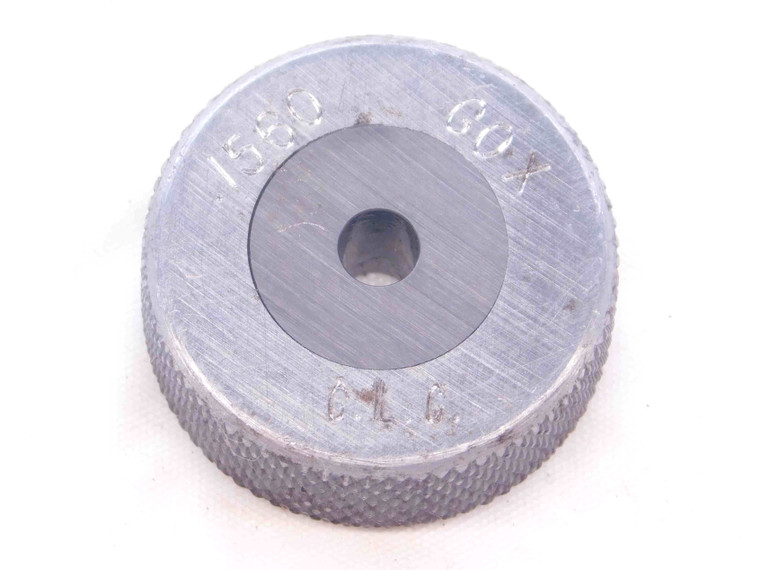 .1560 CL X CARBIDE MASTER PLAIN BORE RING GAGE .1563 -.0003 5/32 4 mm .156 CHECK - NS0940SLW