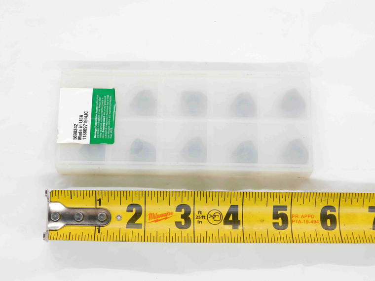 10pcs NEW WIDIA WOEJ120712SRMR WP40PM TiAlN & AlCrN CARBIDE MILLING INSERTS - DM1716BL5
