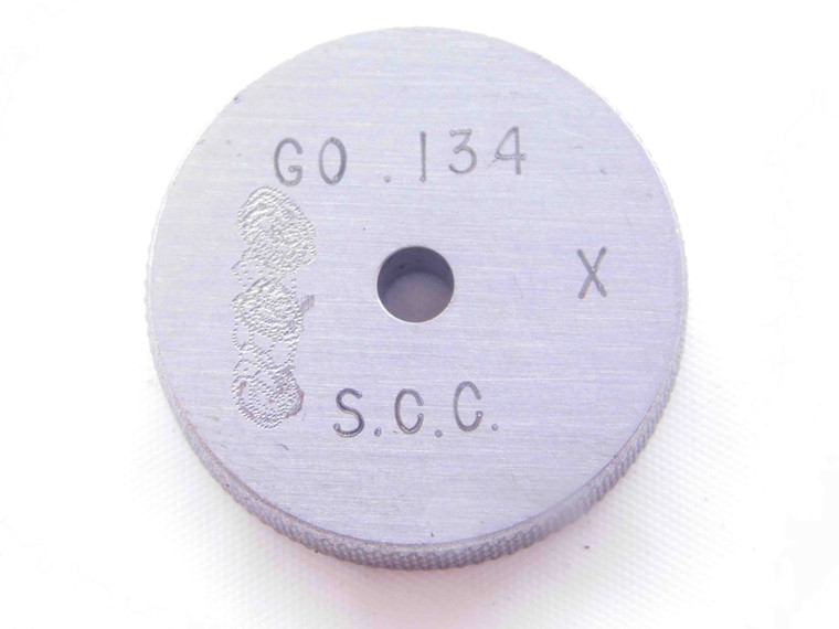 .1340 CL X MASTER PLAIN BORE RING GAGE .1250 +.0090 OVERSIZE 1/8 3.404 mm .134 - NS1091SLW