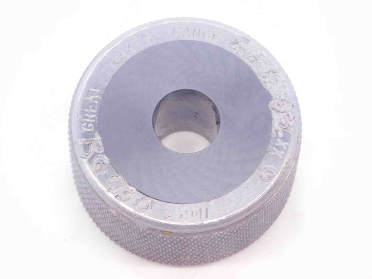 .3941 CL XX CARBIDE MASTER PLAIN BORE RING GAGE .3906 +.0035 25/64 10 mm CHECK - NS1105SLW