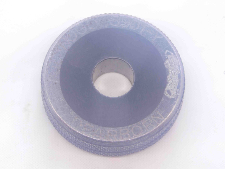 .3901 CL Y CARBIDE MASTER PLAIN BORE RING GAGE .3906 -.0005 OVERSIZE 25/64 10 mm - NS1112SLW