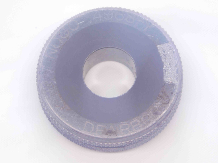 .4968 CL Y CARBIDE MASTER PLAIN BORE RING GAGE .5000 -.0032 1/2 12.619 mm CHECK - NS1132SLW