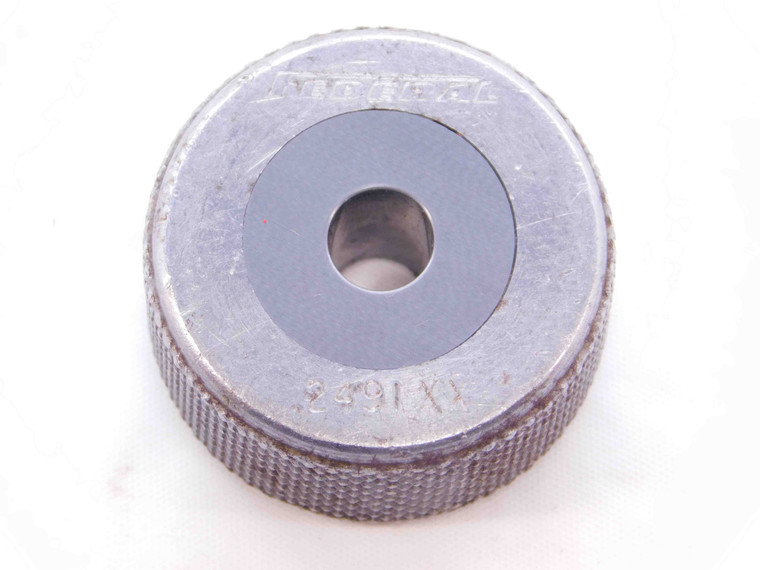 .2491 CL XX CARBIDE MASTER PLAIN BORE RING GAGE .2500 -.0009 1/4 6.327 mm CHECK - NS1159SLW