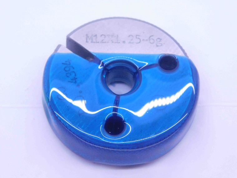 M12 X 1.25 6g METRIC THREAD RING GAGE 12 GO ONLY P.D. = .4394 INSPECTION CHECK - DW36387CG5
