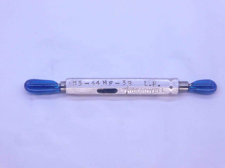 5 44 NF 3B LEFT HAND THREAD PLUG GAGE #5 .125 GO NO GO PD'S = .1102 & .1126 UNF - DW36451OB5