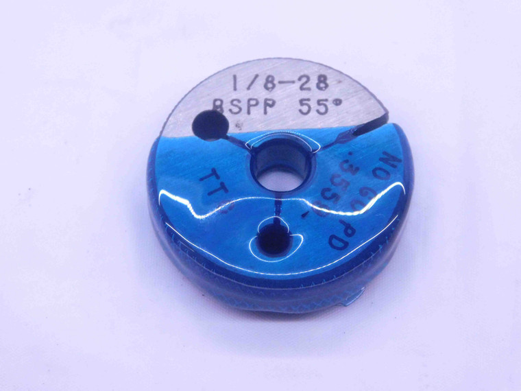 1/8 28 BSPP 55 DEG PIPE THREAD RING GAGE .125 NO GO ONLY PD= .3559 G1/8 9.040 mm - DW36473OB5