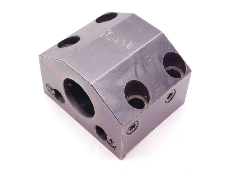 1 1/2 I.D. LATHE BORING BAR TURRET TOOL HOLDER 45mm X 80mm BOLT HOLE PATTERN - BR10122BW5