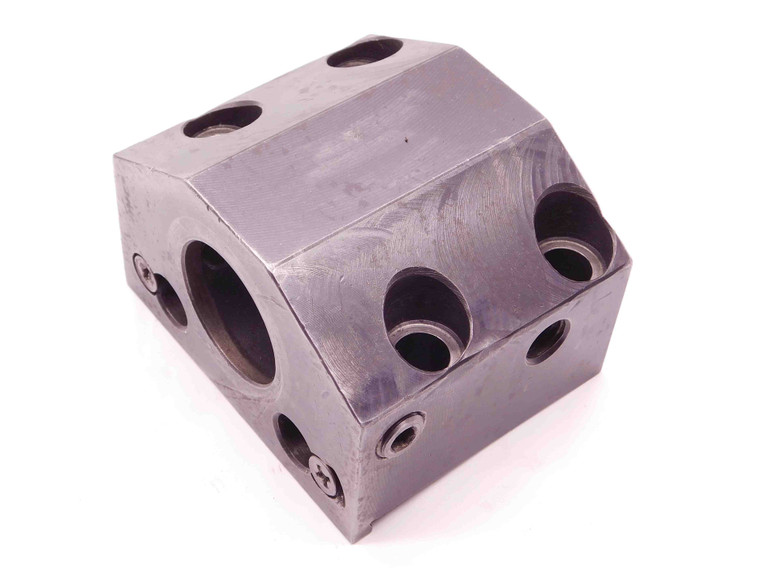 1 1/2 I.D. LATHE BORING BAR TURRET TOOL HOLDER 45mm X 80mm BOLT HOLE PATTERN - BR10123BW5