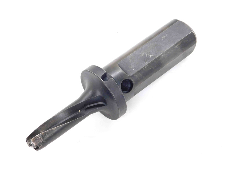 5/8 O.D. 6" OAL COOLANT THRU INDEXABLE INSERT DRILL 1 1/4 SHANK 2 FLUTE .625 - DM1879CE4