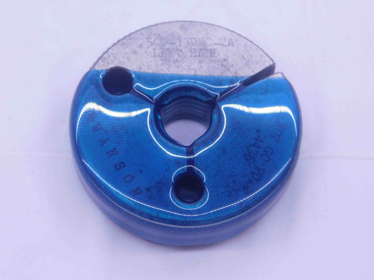 1/2 13 UNC 2A LEFT HAND THREAD RING GAGE .5 .50 NO GO ONLY P.D. = .4435 L.H. - DW36566SLW