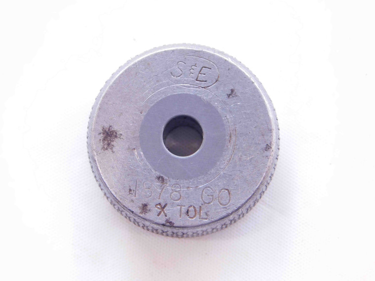 .1878 CL X CARBIDE MASTER PLAIN BORE RING GAGE .1875 +.0003 3/16 4.770 mm - NS1179SLW