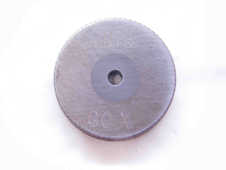 .1118 CL X CARBIDE MASTER PLAIN BORE RING GAGE .1094 +.0024 UNDERSIZE 7/64 3 mm - NS1259SLW