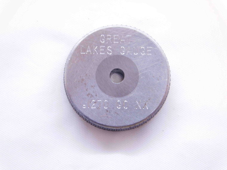 .1270 CL XX CARBIDE MASTER PLAIN BORE RING GAGE .1250 +.0020 1/8 3.226 mm .127 - NS1265SLW