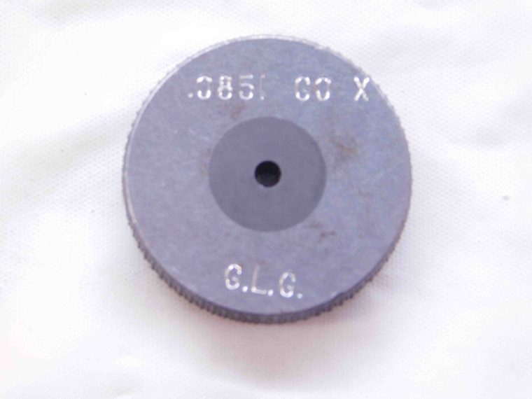 .0851 CL X CARBIDE MASTER PLAIN BORE RING GAGE .0938 -.0087 UNDERSIZE 3/32 2 mm - NS1279SLW