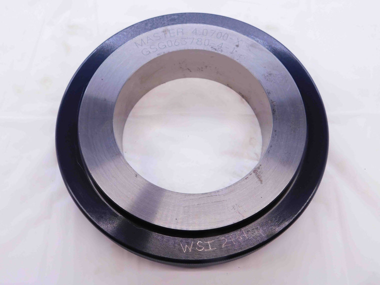 4.0700 CL X MASTER PLAIN BORE RING GAGE 4.0625 +.0075 4 1/16 103.378 mm 4.070