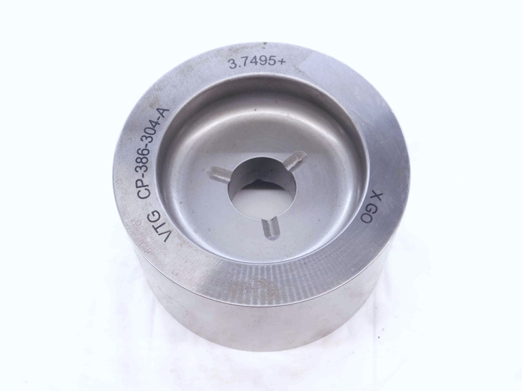 3.7495 CL X PIN PLUG GAGE 3.7500 -.0005 UNDERSIZE 3 3/4 95.237 mm CP-386-304-A - NS1365BL5