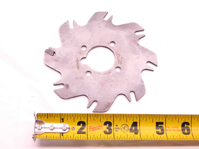 ISCAR? 5" O.D. X 0.118 WIDTH X 1 1/4 PILOT INDEXABLE SLOTTING CUTTER 8 TEETH - BR10251BU5